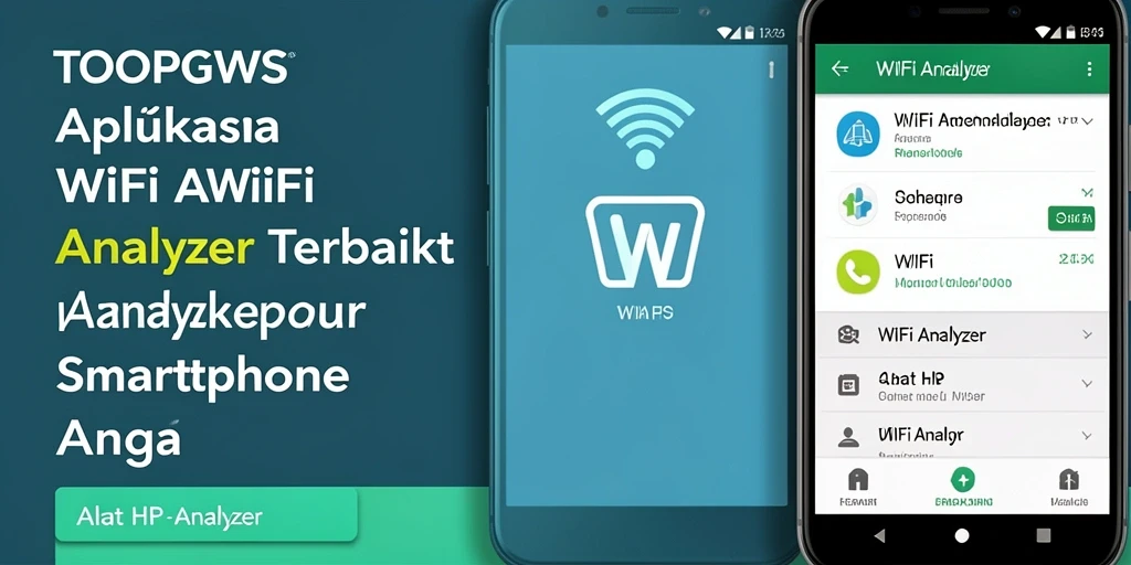 Antarmuka TOOPGWS menampilkan analisis jaringan WiFi secara jelas dan informatif.