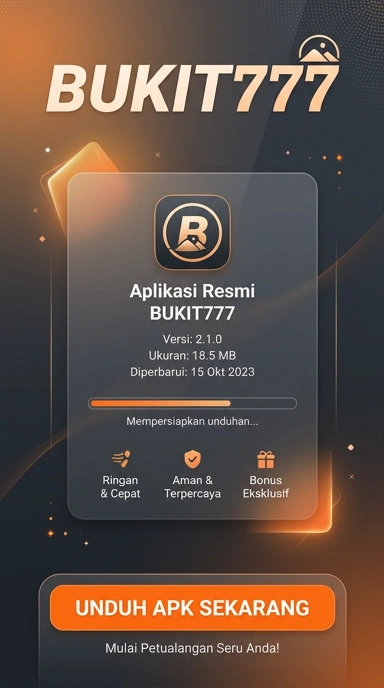 Tampilan halaman APK bukit777
